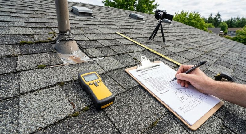 Asphalt Roof Inspection in New Alexandria, PA