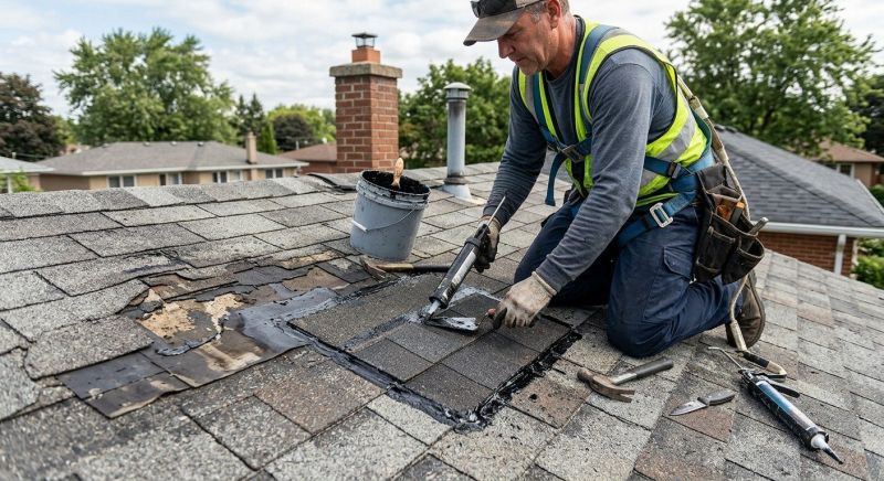 Asphalt Roof Leak Repair in Westmoreland County, PA