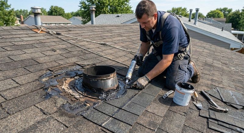 Asphalt Roof Leak Repair in Oakmont, PA
