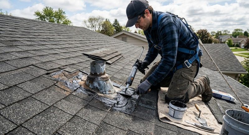 Asphalt Roof Leak Repair in Wilmerding, PA
