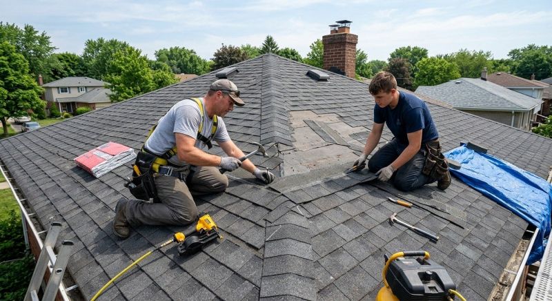 Asphalt Roof Repair in Harrison City, PA