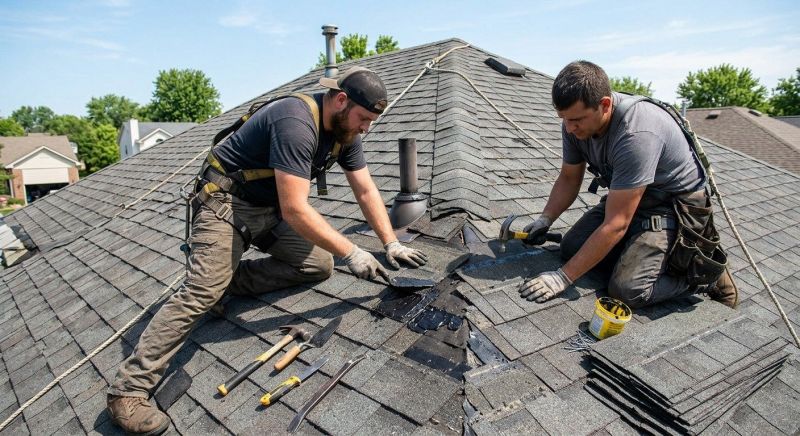 Asphalt Roof Repair in Jones Mills, PA