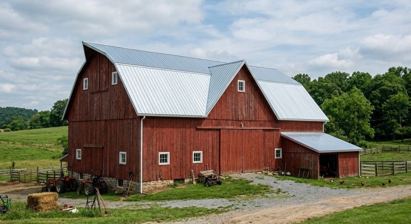 Barn Roof Replacement in Charleroi, PA