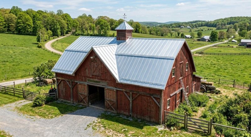 Barn Roof Replacement in Monroeville, PA