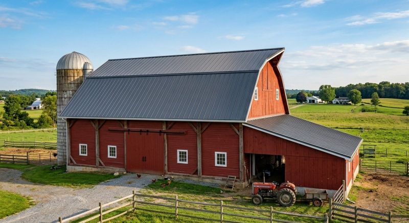 Barn Roof Replacement in Murrysville, PA