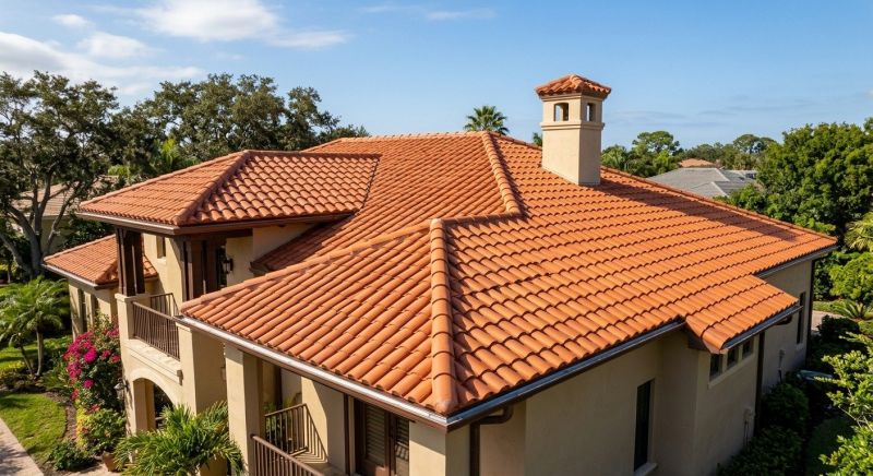 Barrel Tile Roof Installation in Westmoreland County, PA