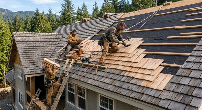 Cedar Roof Installation in Scottdale, PA