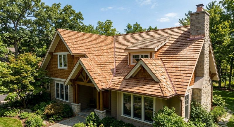 Cedar Shake Roof Construction in Charleroi, PA