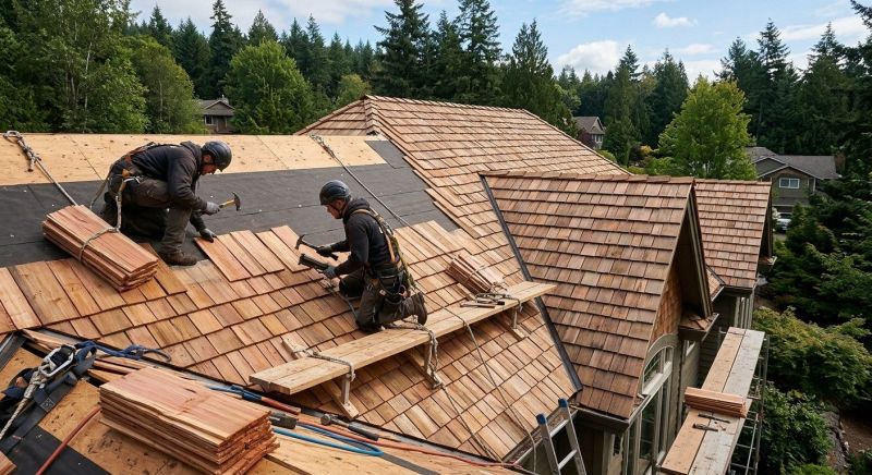 Cedar Shake Roof Construction in Irwin, PA
