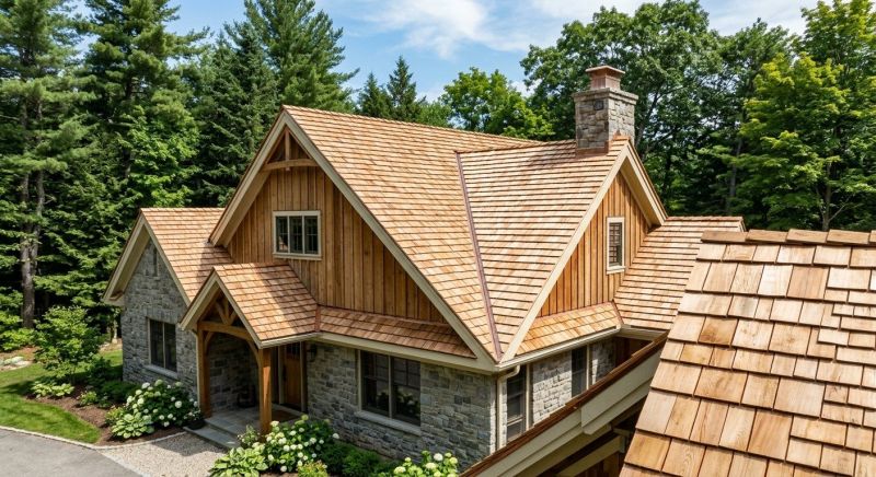 Cedar Shake Roof Construction in North Apollo, PA