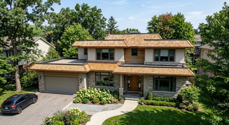 Cedar Shake Roof Construction in North Versailles, PA