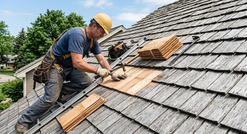 Cedar Shingles Repair in Jones Mills, PA