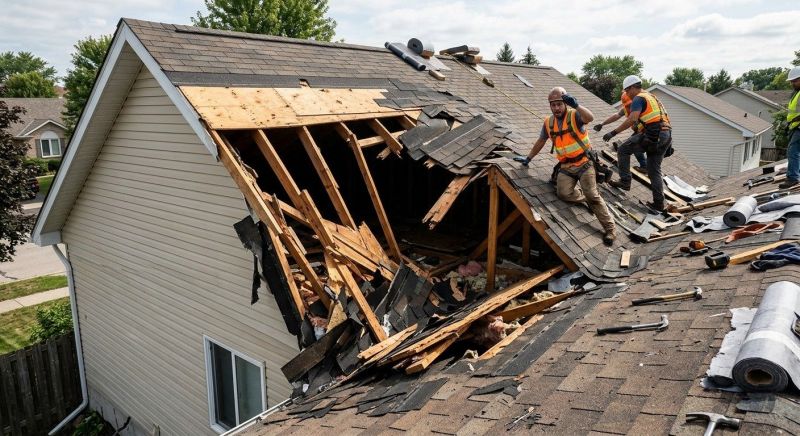 Collapsing Roof Repair in Westmoreland County, PA
