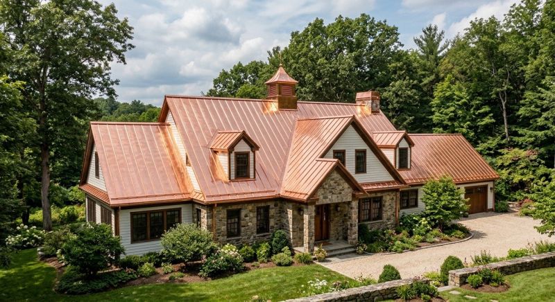 Copper Roof Replacement in Westmoreland County, PA