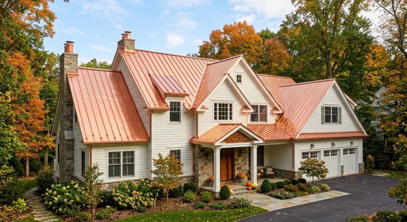 Copper Roof Replacement in Westmoreland County, PA