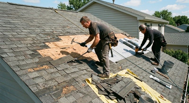 Damaged Roof Repair in Donegal, PA
