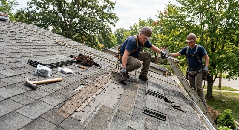 Damaged Roof Repair in Irwin, PA