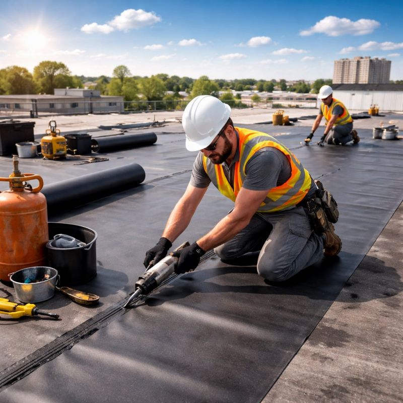Epdm Roof Installation in Charleroi, PA