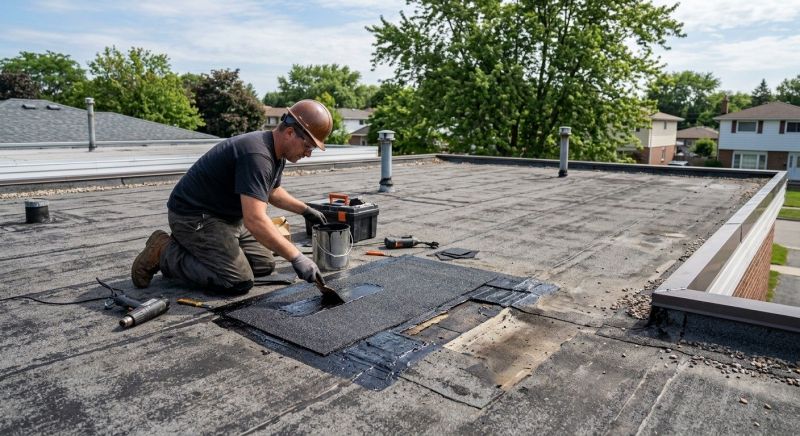Flat Roof Repair in Ligonier, PA