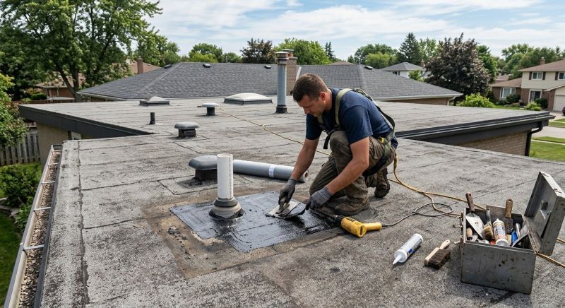 Flat Roof Repair in New Kensington, PA