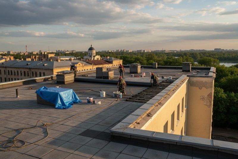 Flat Roof Replacement in Indian Head, PA