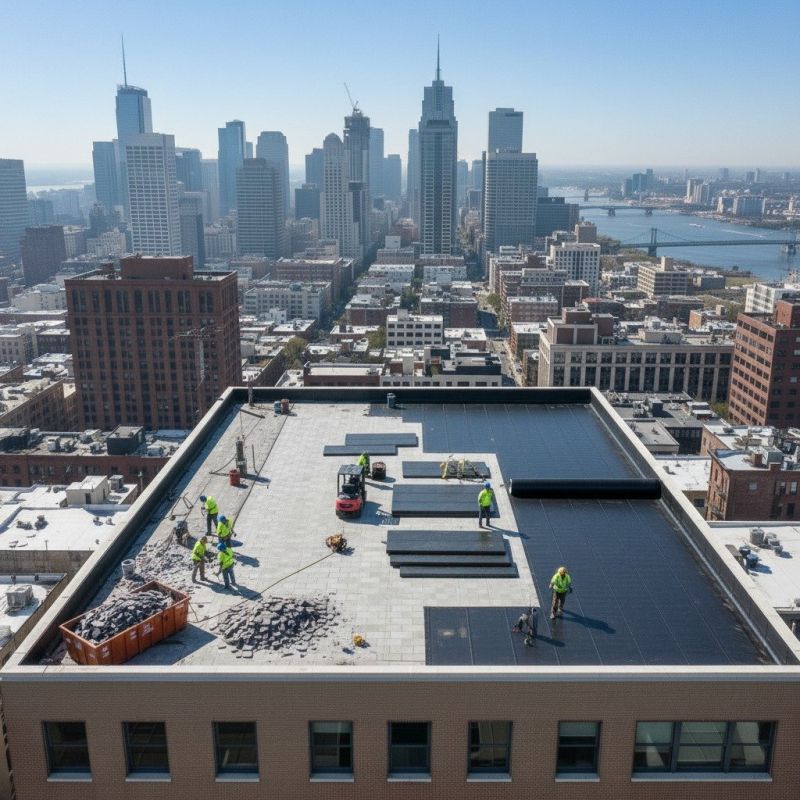 Flat Roof Replacement in Mount Pleasant, PA