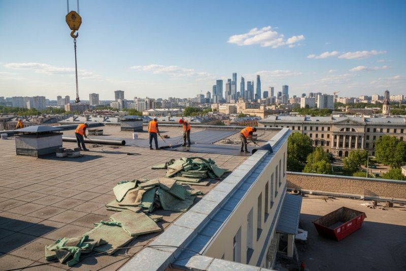 Flat Roof Replacement in Perryopolis, PA