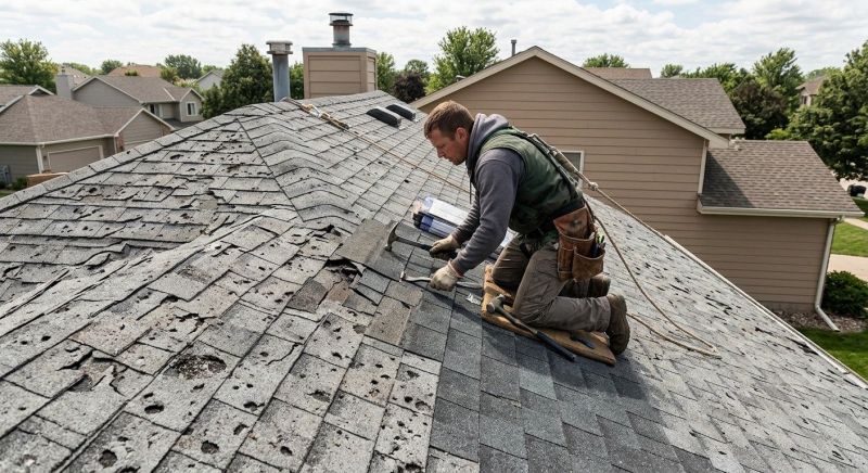 Hail Damage Roof Repair in Belle Vernon, PA