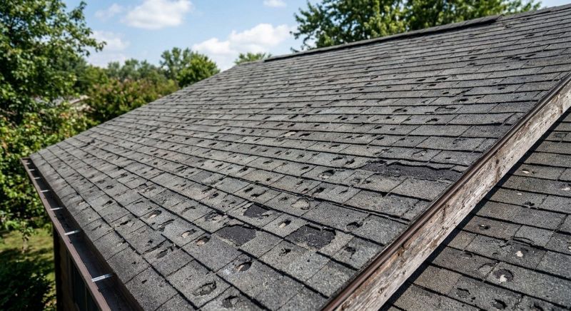 Hail Damage Roof Repair in Perryopolis, PA