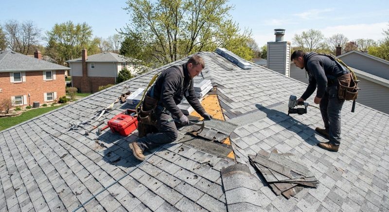 House Roof Repair in Elizabeth, PA