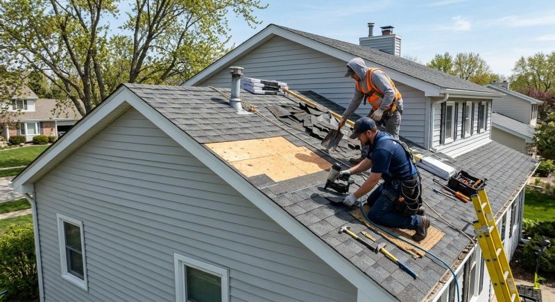 House Roof Repair in Irwin, PA