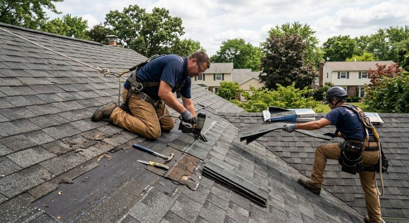 House Roof Repair in Latrobe, PA
