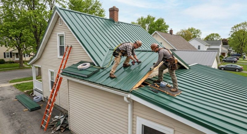 Metal Roof Repair in Irwin, PA