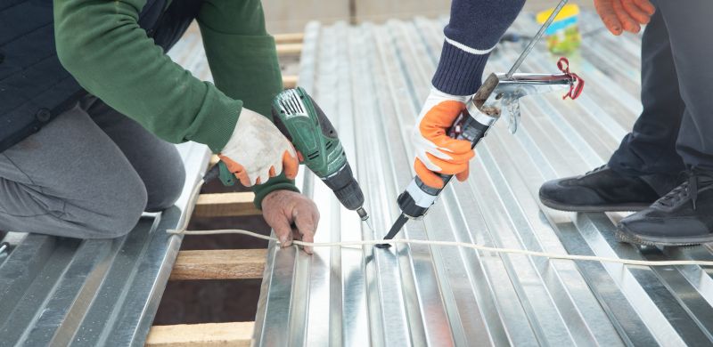 Metal Roof Repair in Trafford, PA