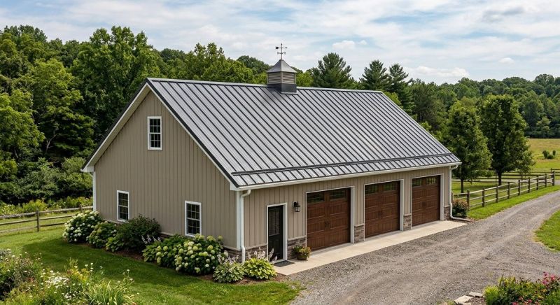 Pole Barn Roof Repair in Leechburg, PA