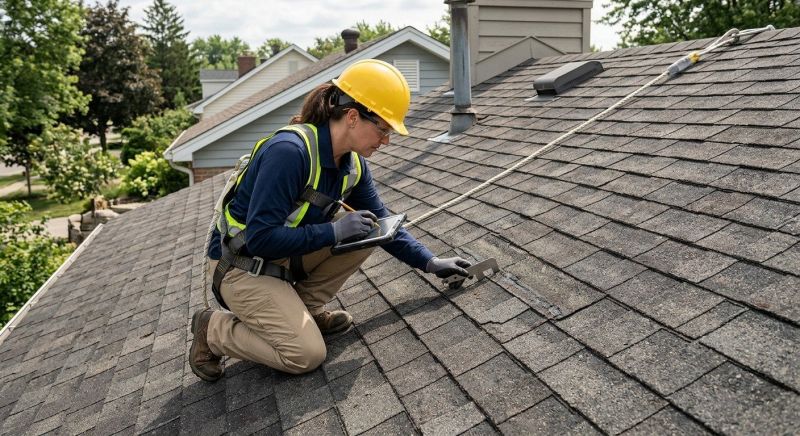 Roof Damage Inspection in Jones Mills, PA