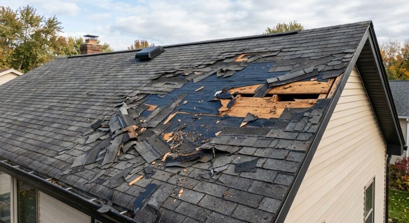 Roof Damage Repair in Charleroi, PA