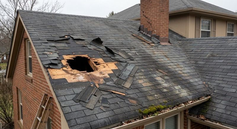 Roof Damage Repair in New Alexandria, PA
