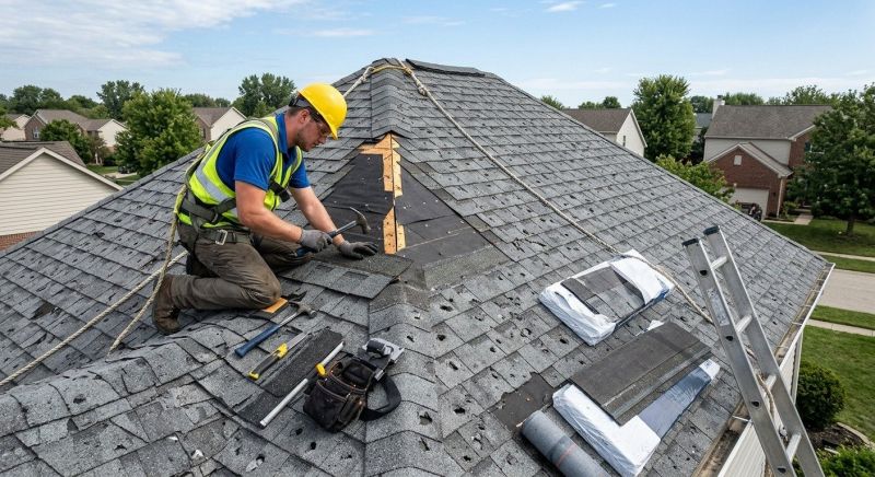 Roof Damage Repair in New Alexandria, PA