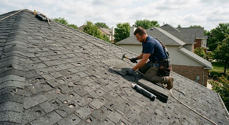 Roof Damage Repair in New Stanton, PA