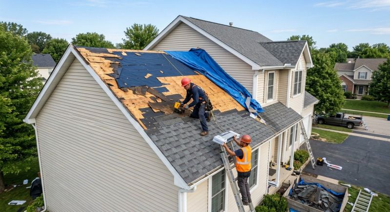Roof Damage Restoration in Scottdale, PA