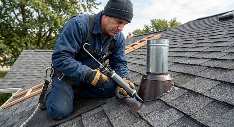 Roof Vent Flashing Repair in Westmoreland County, PA