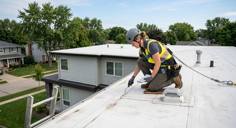 Rubber Roof Inspection in Westmoreland County, PA
