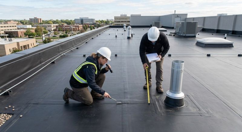Rubber Roof Inspection in Westmoreland County, PA