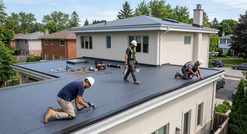 Rubber Roof Installation in Westmoreland County, PA
