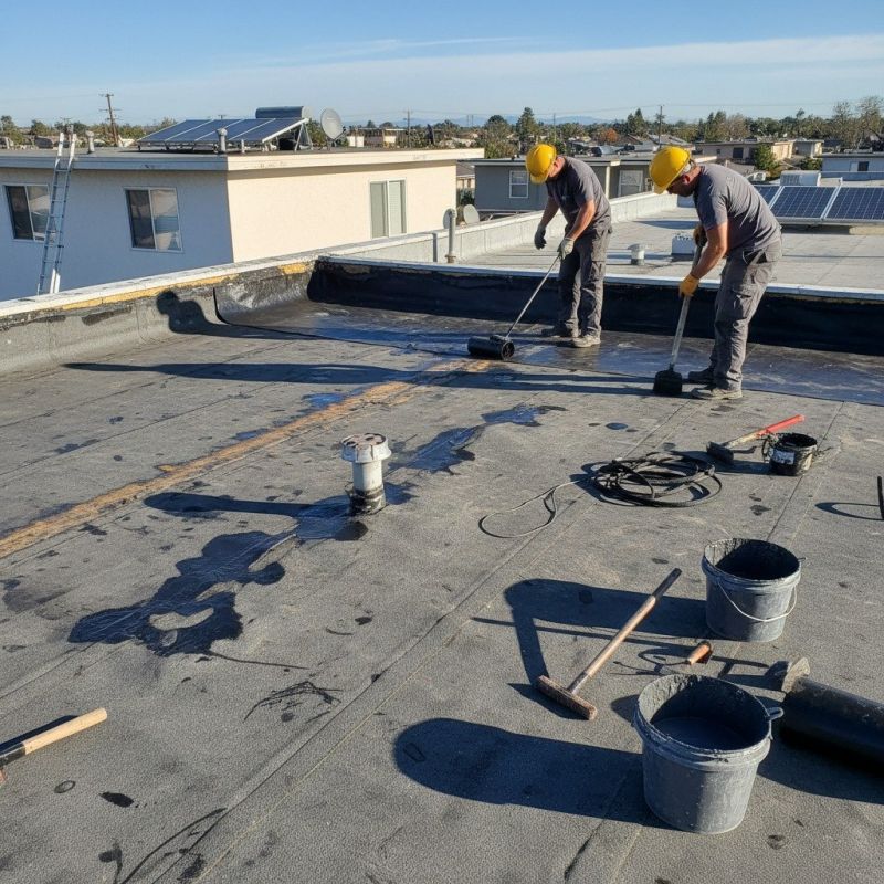 Rubber Roof Repair in Turtle Creek, PA