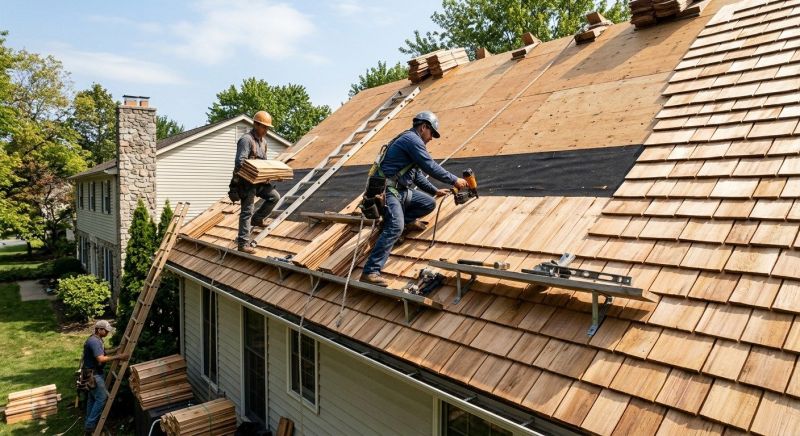 Shake Roof Replacement in North Apollo, PA