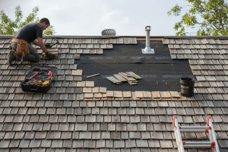 Shake Shingle Repair in Jones Mills, PA