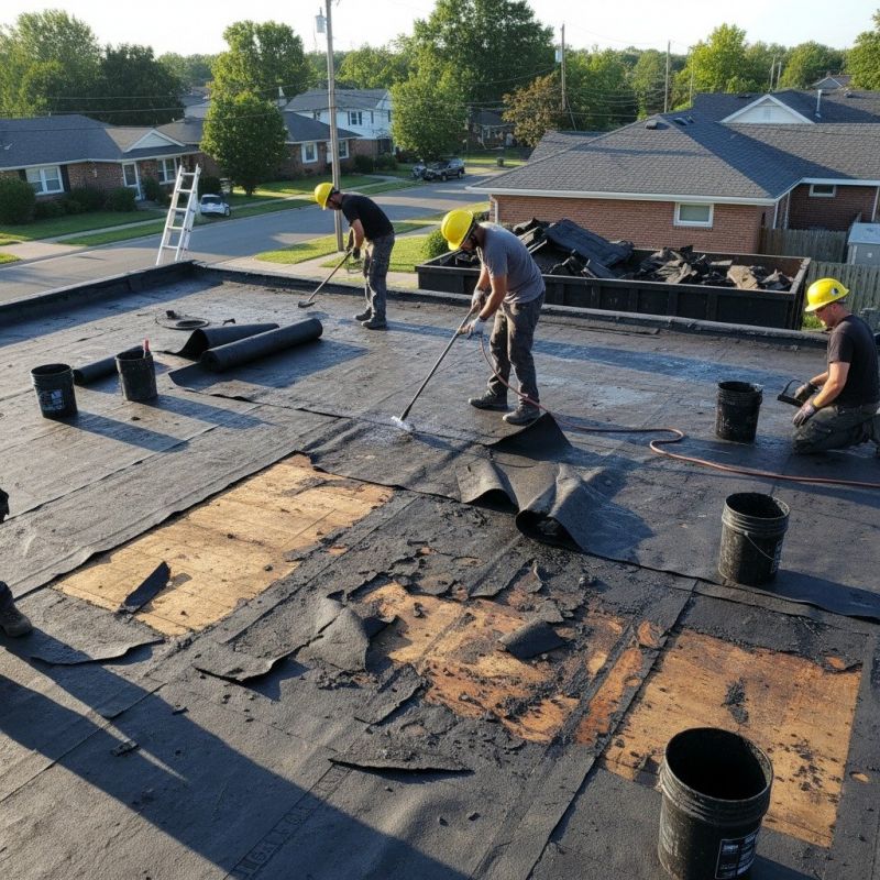Single Ply Roof Repair in Indian Head, PA