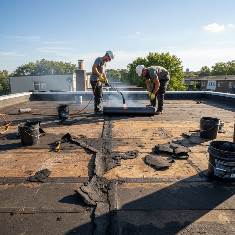 Single Ply Roof Repair in Oakmont, PA